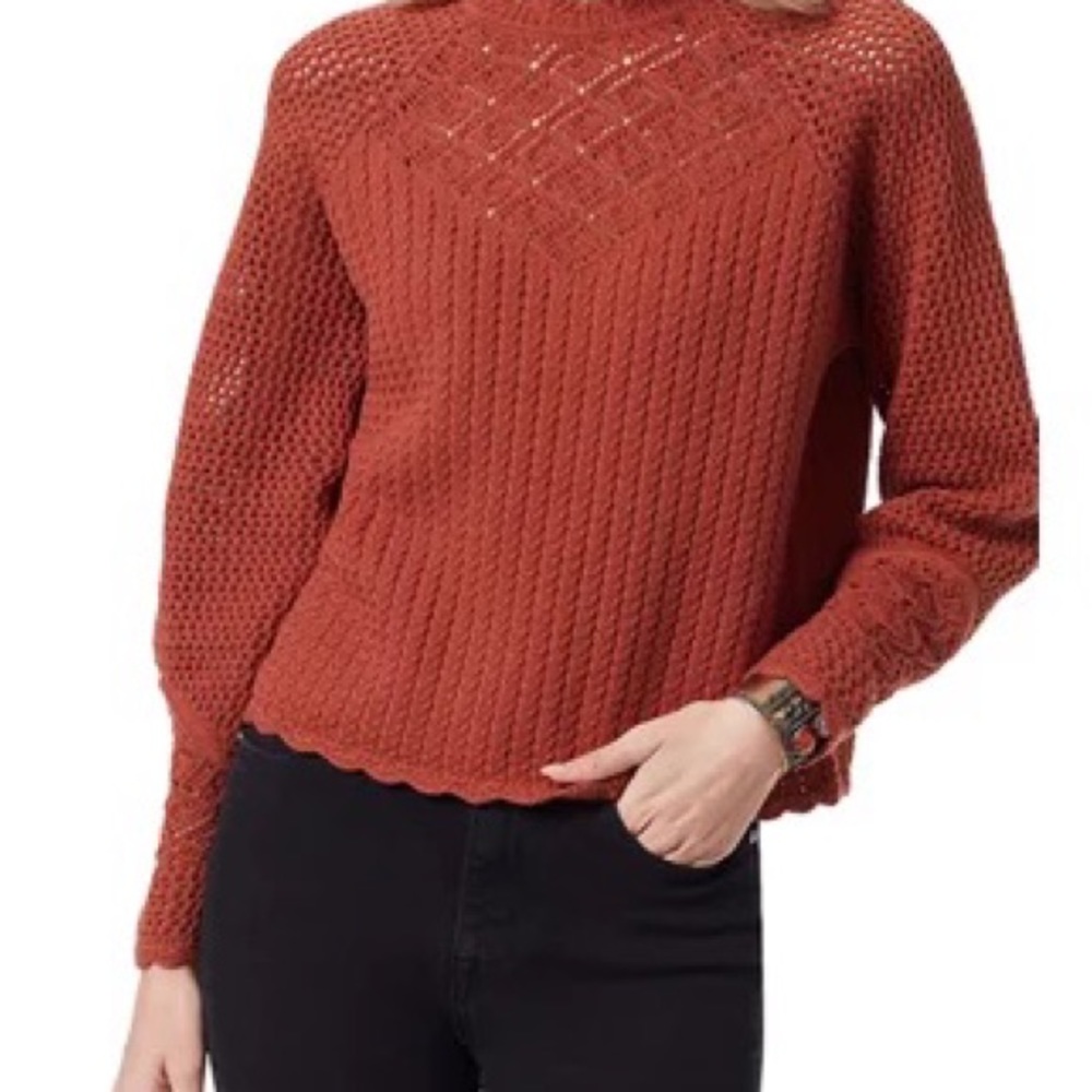 Sam Edelman Aura Cable Knit Sweater